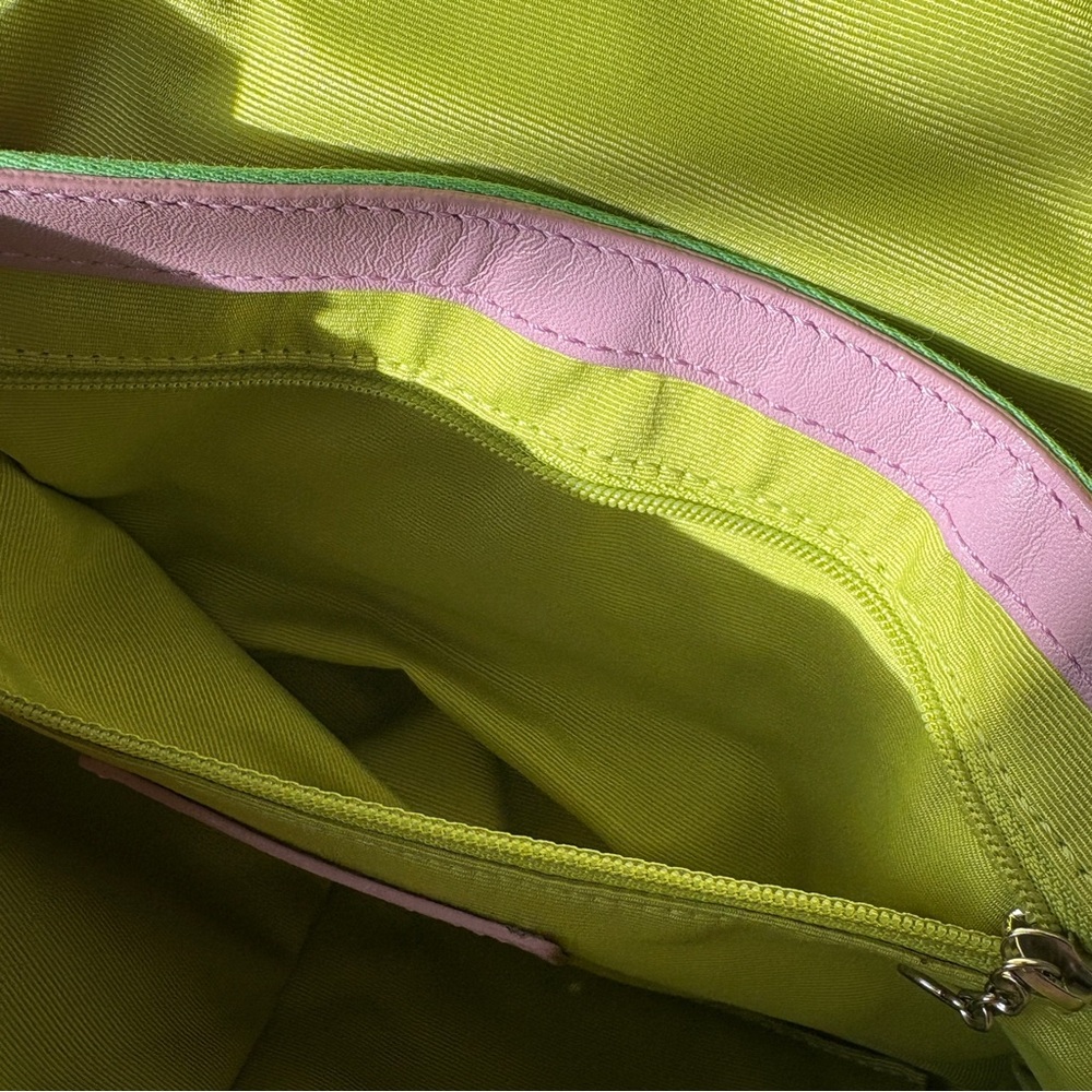 Multi Color Coach Bag with Adjustable Strap - Picture 10 of 15